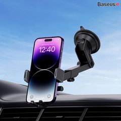 Giá Đỡ Điện Thoại Ô Tô Baseus UltraControl Pro Series Clamp-Type Car Holder Set Dùng Cho Khe Gió Và Taplo