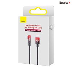 Cáp Sạc Siêu Nhanh 90 Độ Baseus MVP 2 Elbow-shaped Fast Charging Data Cable 100W Sử Dụng cho Điện Thoại Máy Tính Bảng Laptop