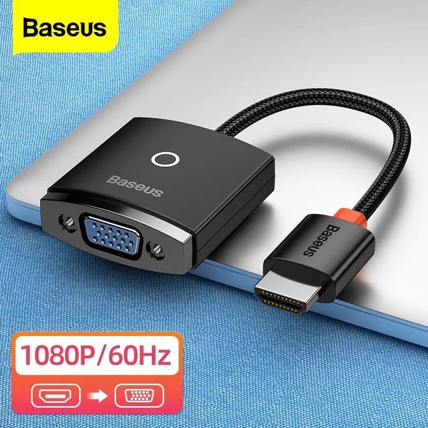 Hub Chuyển Đổi Kết Nối Baseus Lite Series Adapter HDMI to VGA