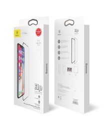 Kính cường lực 5 lớp siêu bền Baseus Rigid-edge 4D cho iPhone XR/ XS/ XS Max (0,3mm, Curved-screen Full Coverage tempered glass )