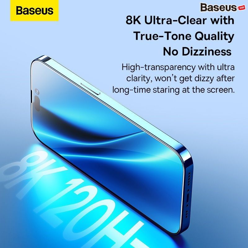 Kính Cường Lực Chống Nhìn Trộm Siêu Rõ Nét Baseus 0.3mm Crystal Shatter-Resistant Privacy Protection All-Tempered-Glass Screen Protector Cho iPhone X 11/11 Pro PACK OF 2