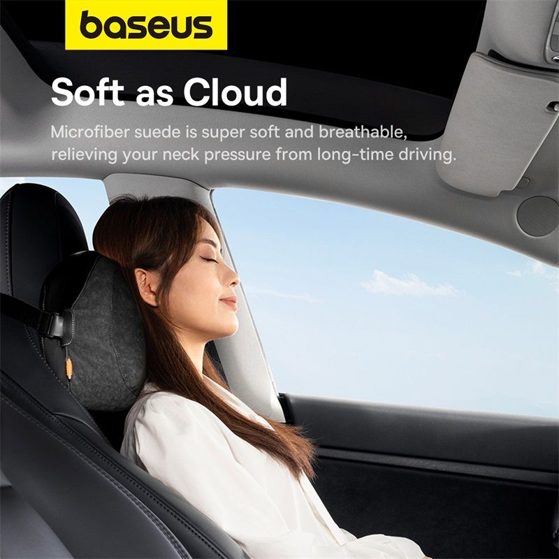 Gối Tựa Cho Xe Ô Tô Baseus ComfortRide Series Double-Sided Car Headrest Pillow