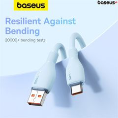 Cáp Sạc Nhanh Baseus Pudding Series USB to Type-C 100W (Fast Charging Data Cable)