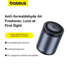 Bộ nước hoa khô khử mùi, lọc không khí dùng cho xe hơi Baseus Ripple Car Cup Holder Air Freshener (with Formaldehyde PurificationFunction)