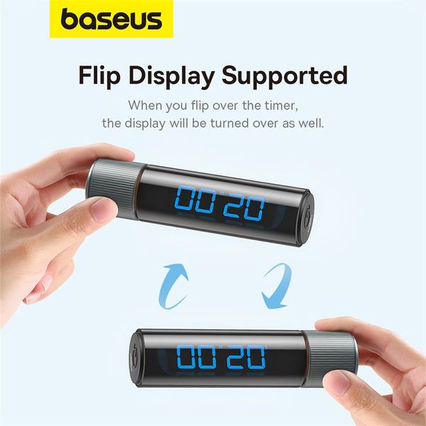 Đồng Hồ Báo Thức Hẹn Giờ Đếm Ngược Màn Hình Kỹ Thuật Số Baseus Heyo Series Magnetic Countdown Timer