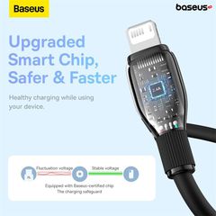 Cáp Sạc Nhanh Cho iPhone iPad Baseus Pudding Series USB to Lightning 2.4A (Fast Charging Data Cable)