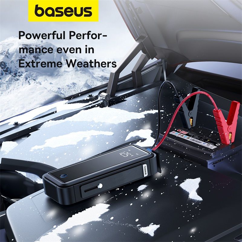 Bộ Kích Bình Siêu Tụ Dùng Cho Xe Hơi Baseus Super Energy Mega Series Supercapacitor Car Jump Starter 3000A