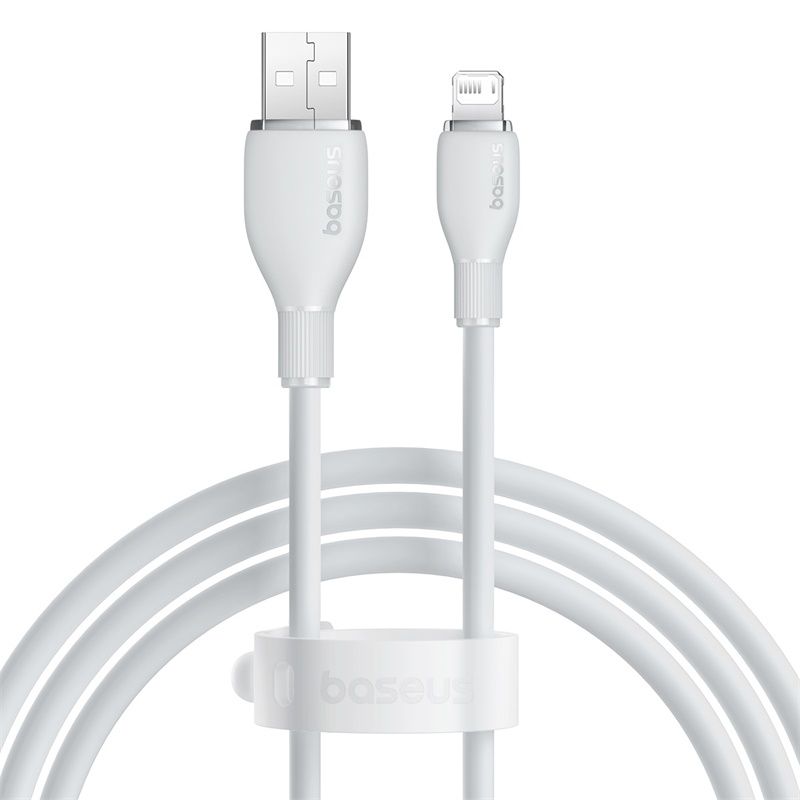 Cáp Sạc Nhanh Cho iPhone iPad Baseus Pudding Series USB to Lightning 2.4A (Fast Charging Data Cable)