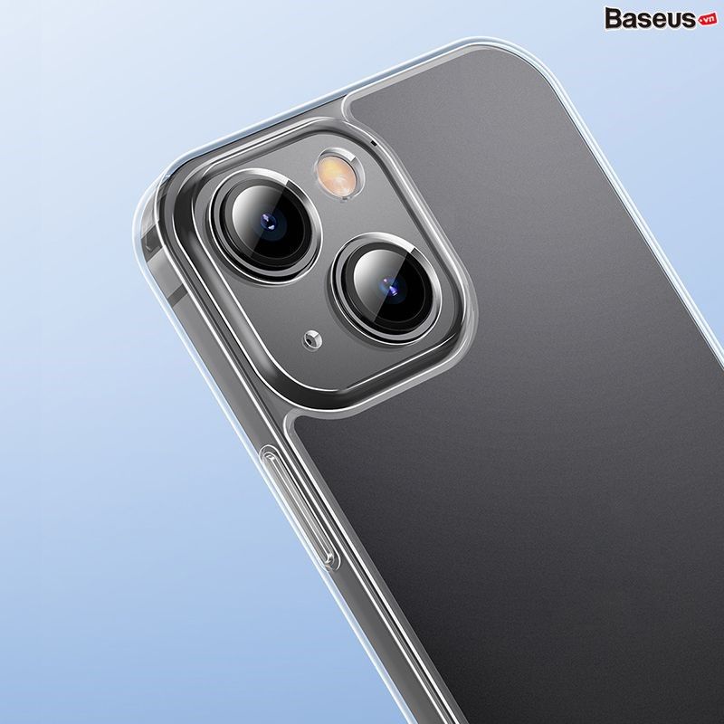 Ốp lưng cường lực nhám viền dẻo chống sốc Baseus Frosted Glass Protective Case dùng cho iPhone 13 Series