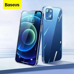 Ốp lưng trong suốt Baseus Simple Case dùng cho iPhone 13 Series (Ultra Slim, High Transparent, Soft TPU Silicone)