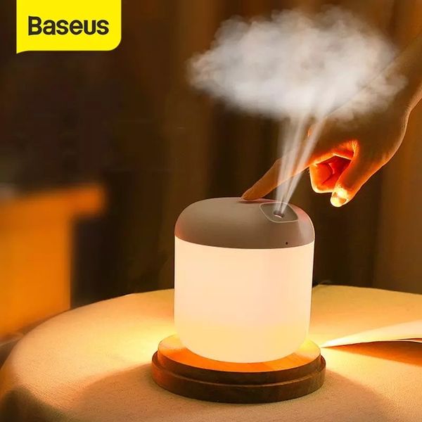 Máy phun sương tạo ẩm Baseus Elephant Humidifier (600ml , Air Diffuser, Large Spray with LED Night Light)