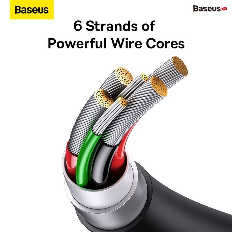 Cáp Sạc Siêu Nhanh Baseus Superior Series (SUPERVOOC) Fast Charging Data Cable USB to Type-C 65W Cho OPPO Huawei Vivo Meizu