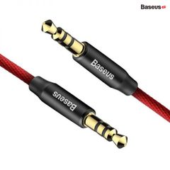 Dây cáp âm thanh chất lượng cao AUX Audio 3.5 Baseus M30 (Aux Cable 3.5mm Jack Male to Male)