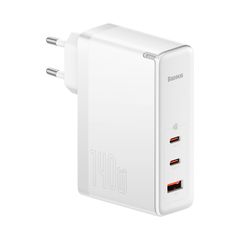 Củ Sạc Nhanh Baseus GaN5 Pro Fast Charger 140W (kèm cáp C to C, Type C*2 + USB, PD/QC4.0/QC3.0/AFC/FCP Quick-Charger)