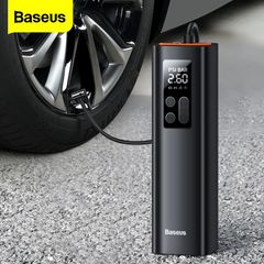Máy bơm lốp xe thế hệ mới Baseus Super Mini Inflator Pump (12V/0.2 ~150PSI,  30L/min, LED Display, Portable Car Pump)
