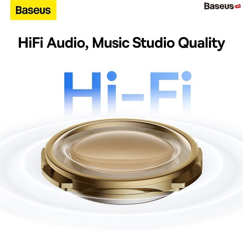 Tai Nghe Bluetooth Chống Ồn Chủ Động Baseus Bowie M2s True Wireless Bisa 3D ANC -48dB (Bluetooth 5.3, 30H, APP Control, No-delay & HD Stereo Gaming Earbuds)