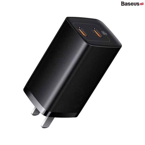 Bộ Sạc Nhanh Đa Năng Baseus GaN3 Lite Fast Charger 67W (Type C + USB Port, PD3.0/PPS/QC4.0/SCP/FCP Multi Quick Charge Protocol)