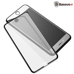 Kính cường lực 3D Baseus Silk Screen LV217 cho iPhone 6 7 8 / 6 7 8 Plus ( 0.23mm,Full màn hình, Viền dẽo 3D Soft Edge PET, Chống nứt bể mép)