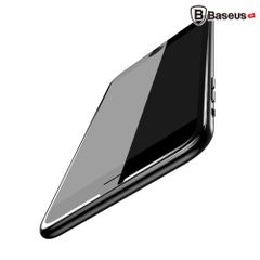 Kính cường lực 3D Baseus Silk Screen LV217 cho iPhone 6 7 8 / 6 7 8 Plus ( 0.23mm,Full màn hình, Viền dẽo 3D Soft Edge PET, Chống nứt bể mép)