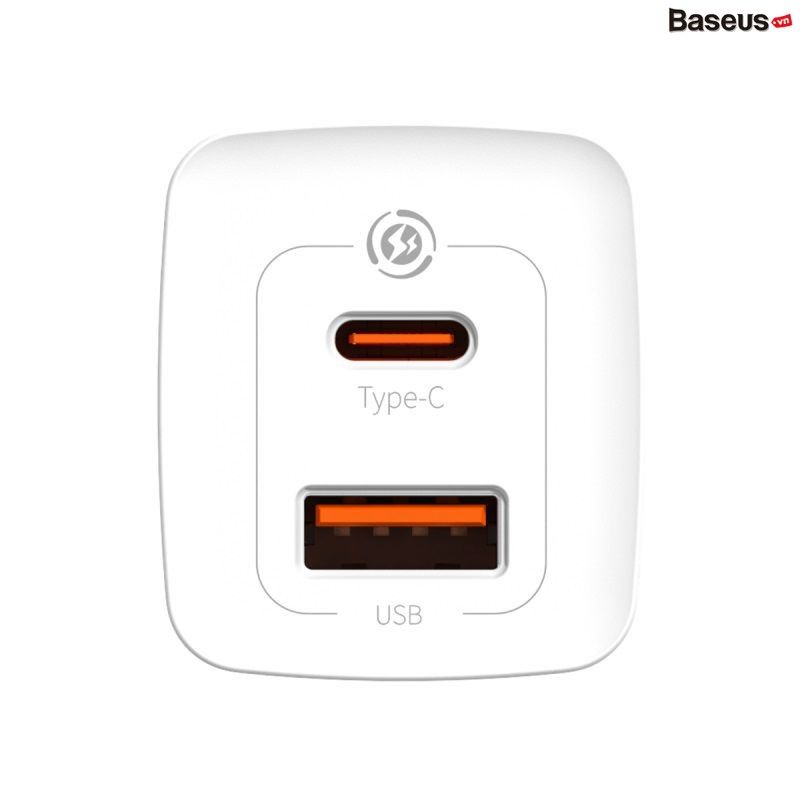 Bộ Sạc Nhanh Đa Năng Baseus GaN3 Lite Fast Charger 67W (Type C + USB Port, PD3.0/PPS/QC4.0/SCP/FCP Multi Quick Charge Protocol)