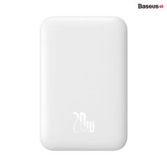 Pin Sạc Dự Phòng Không Dây Tích Hợp Nam Châm Baseus Magnetic Wireless Charging Power bank 6000mAh 20W (With Baseus Xiaobai series Cable Type-C to Type-C 60W(20V/3A) 50cm)