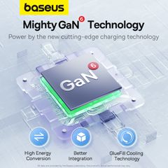 Củ Sạc Nhanh Baseus GaN6 Pro Fast Charger 2C+2U 65W (Multi Quick Charger Support)