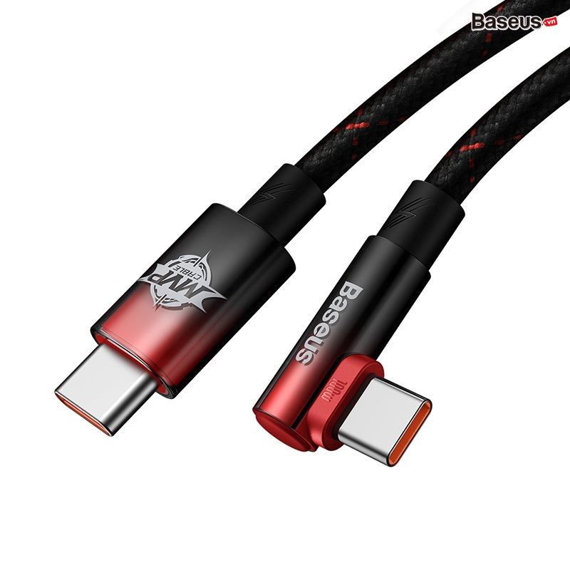 Cáp Sạc Siêu Nhanh 90 Độ Baseus MVP 2 Elbow-shaped Fast Charging Data Cable 100W Sử Dụng cho Điện Thoại Máy Tính Bảng Laptop