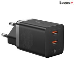 Củ Sạc Nhanh Baseus GaN5 Pro Fast Charger C+C 40W Dùng Cho iPhone Samsung Macbook iPad (Nhỏ gọn, sạc nhanh PD/Quick Charge)