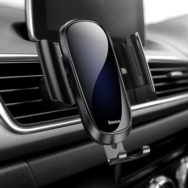 Bộ đế giữ điện thoại khóa tự động dùng cho xe hơi Baseus Future Gravity Car Mount （Air Outlet Version）