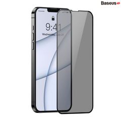 Kính cường lực bộ 2 miếng  Full viền Baseus 0.3mm Full-screen and Full-glass Tempered Glass Film For iP 13 2021