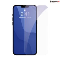 Kính cường lực 6 lớp chống trầy, siêu bền Baseus 0.3mm Full-glass Tempered Glass Film cho IPhone 13