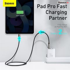 Cốc sạc nhanh siêu nhỏ gọn Baseus Compact Quick Charger 30W (USB dual port +Type C, 30w PD/QC3.0 Multi Quick Charge Support)