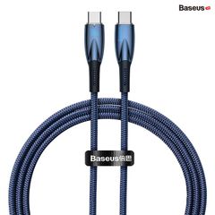 Cáp Sạc Nhanh Công Suất Cao Baseus Glimmer Series Fast Charging Data Cable Type-C to Type-C 100W