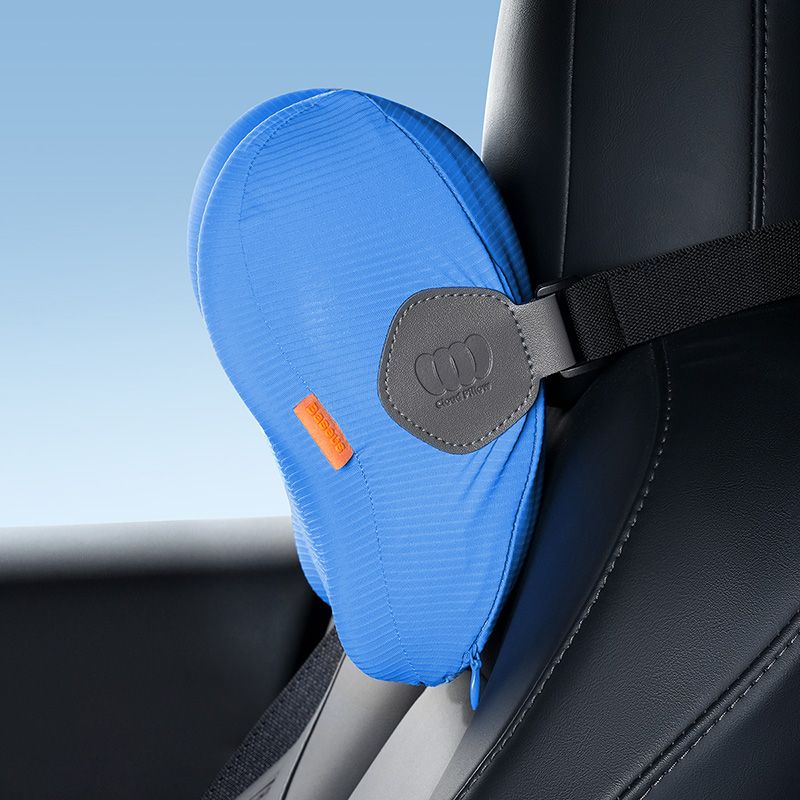 Gối Tựa Đầu Bằng Cotton Mềm Sử Dụng Trên Ô Tô Baseus ComfortRide Series Car Headrest/ Lumbar (Có Mút Đệm Lưng 3D Hỗ Trợ Cột Sống)