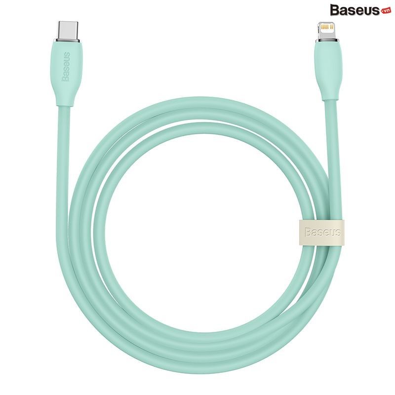 Cáp sạc nhanh C to Lightning 20W cho iPhone 12/13 Baseus Jelly Liquid Silica Gel Fast Charging Data Cable