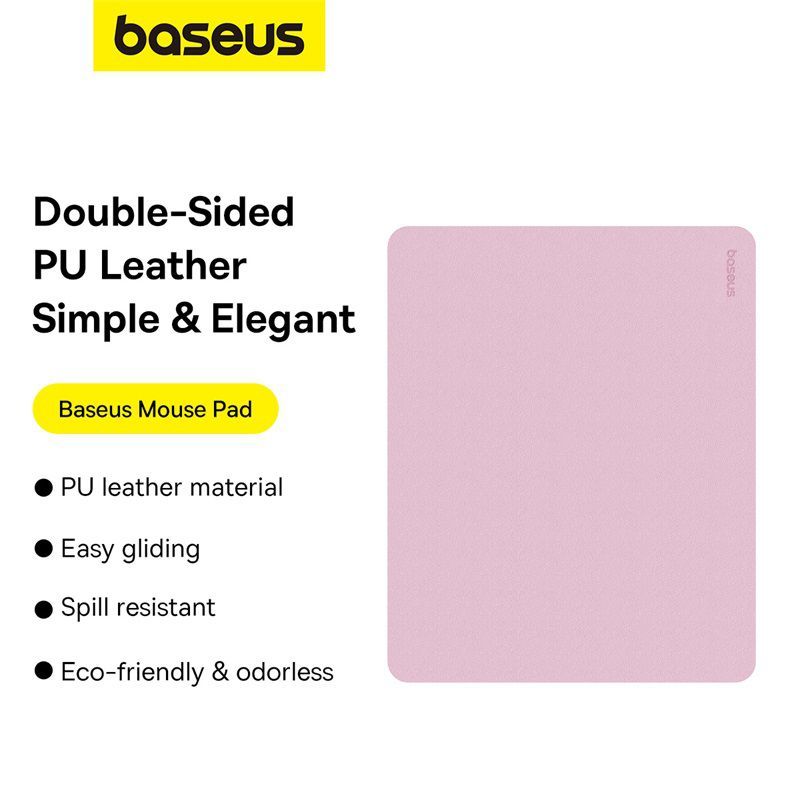 Lót Chuột Baseus Mouse Pad Chất Liệu Da PU Siêu Mịn