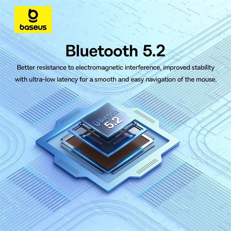 Chuột Không Dây Công Thái Học Baseus F02 Ergonomic Wireless Mouse (Bluetooth & 2.4GHz)