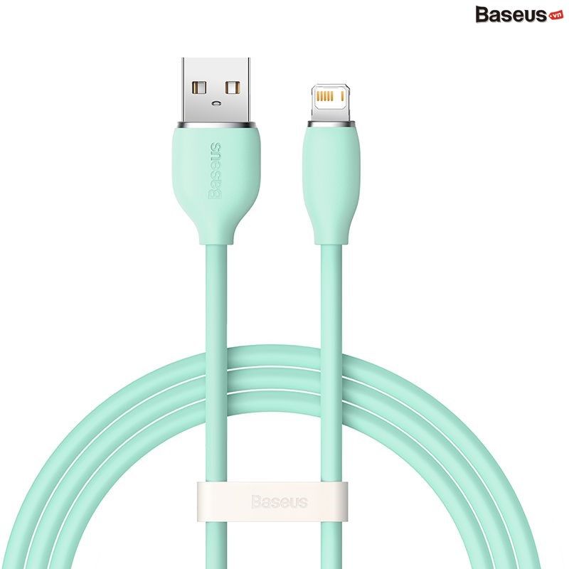 Cáp sạc nhanh cho IPhone Baseus Jelly Liquid Silica Gel Fast Charging 2.4A Data Cable