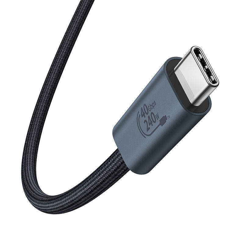 Cáp C to C xuất Video Baseus Flash Series 2 USB4 Full Featured Data Cable 40Gbps 240W 8K/60Hz