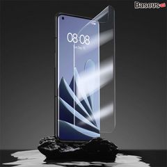 Kính Cường Lực Baseus 0.15mm Full-screen Curved Surface Water Gel Protector For OnePlus 10 Pro (2pcs/pack+Pasting Artifactl)