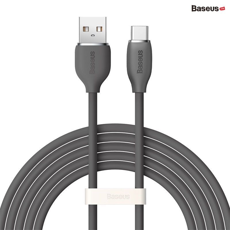 Cáp Sạc Nhanh USB sang Type C 100W Baseus Jelly Liquid Silica Gel Fast Charging Data Cable