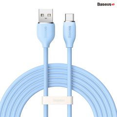 Cáp Sạc Nhanh USB sang Type C 100W Baseus Jelly Liquid Silica Gel Fast Charging Data Cable