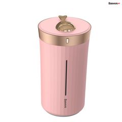 Máy phun sương tạo ẩm mini tích hợp đèn trang trí đổi màu Baseus Whale Car/ Home/ Office Humidifier (420ml, USB 5V, Ultrasonic Air Diffuser/ Humidifier Atomizer)