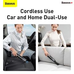 Máy hút bụi pin sạc cầm tay Baseus A3 Car Vacuum Cleaner (15000pa, 135W, Vacuum Portable Cleaner)