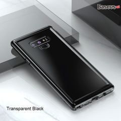 Ốp lưng túi khí chống Siêu chống sốc và va đập Baseus Safety Airbags cho Samsung Galaxy Note 9 ( TPU Soft Silicone,  Military Level Anti Knock Case)