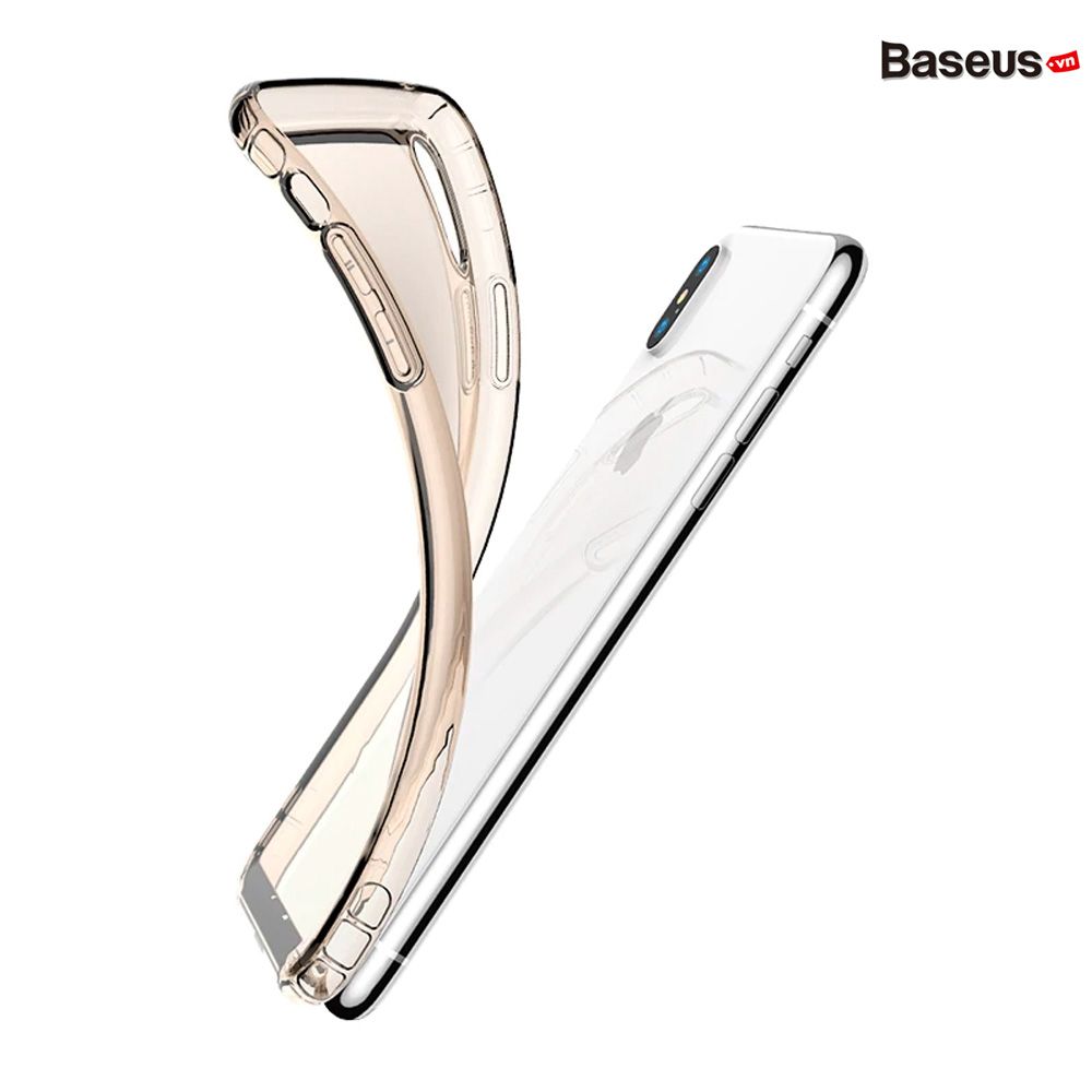 Ốp lưng túi khí Siêu chống sốc và va đập Baseus Safety Airbags cho iPhone XS/ XR/ XS Max ( TPU Soft Silicone,  Military Level Anti Knock Case)