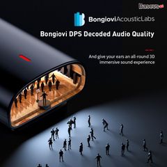 Bộ thu Bluetooth Receiver Baseus BA03 Immersive Virtual 3D ( Bongiovi DPS 3D / Live Sound effect APT-X NFC/ CVC Noise Reduction)