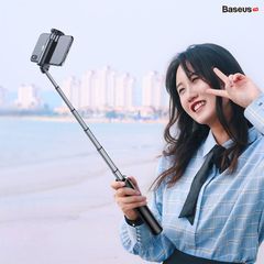 Gậy chụp hình Tự Sướng/ Live Stream tích hợp Tripod xếp gọn Baseus Fully Folding Selfie Stick (Bluetooth Remote Control, Camera Tripod, Selfie Stick )