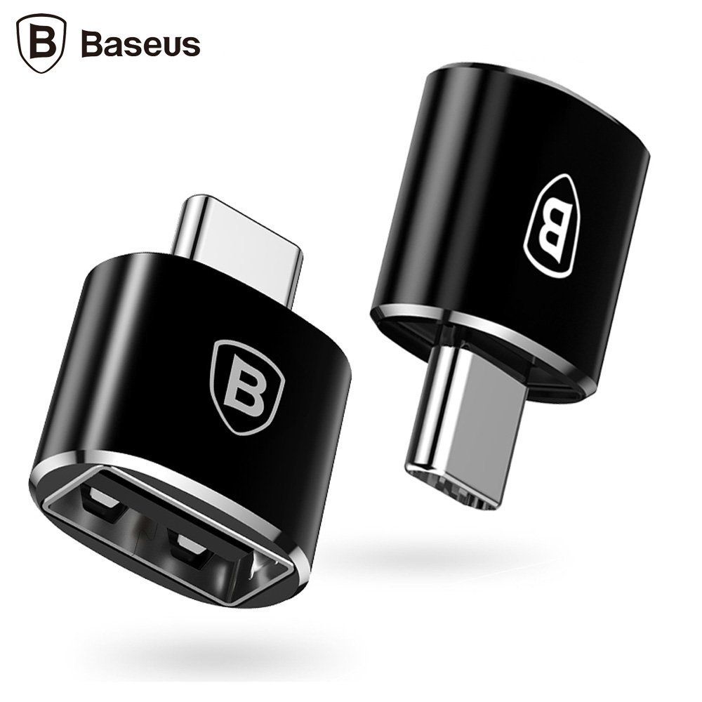 Đầu chuyển OTG USB Type C sang USB Full size Baseus (TYPE C Male to USB Female Cable Adapter Converter)