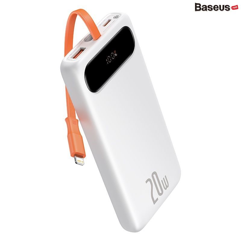 Pin Dự Phòng Sạc Nhanh Baseus Block Digital Display Quick Charge Power Bank 22.5W